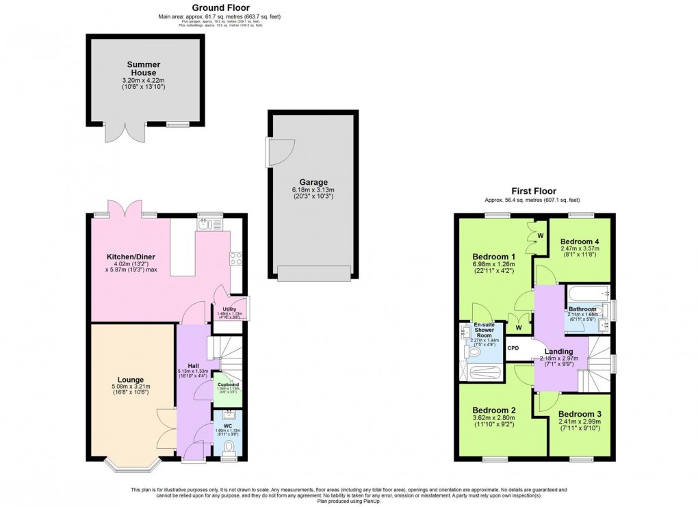 Floorplan for Heritage Way, Southam