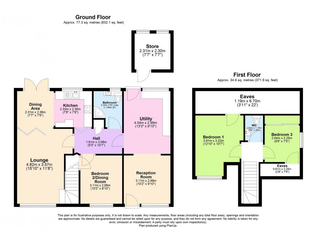 Floorplan for Welsh Road West, Southam