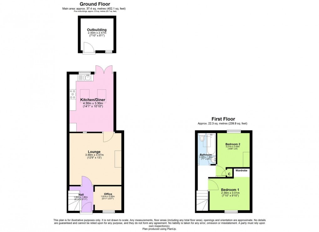 Floorplan for Chapel Street, Bishops Itchington, Southam