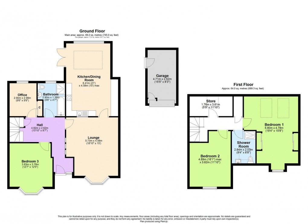 Floorplan for Keepers Meadow,Long Itchington,