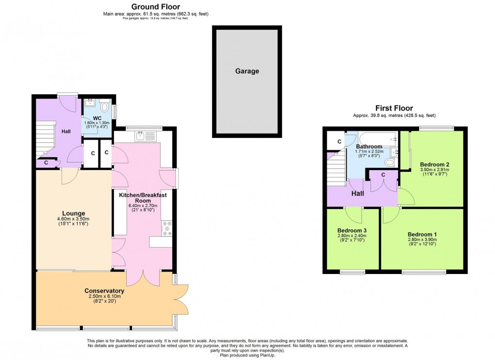 Floorplan for Ladbroke Road, Bishops Itchington, Southam