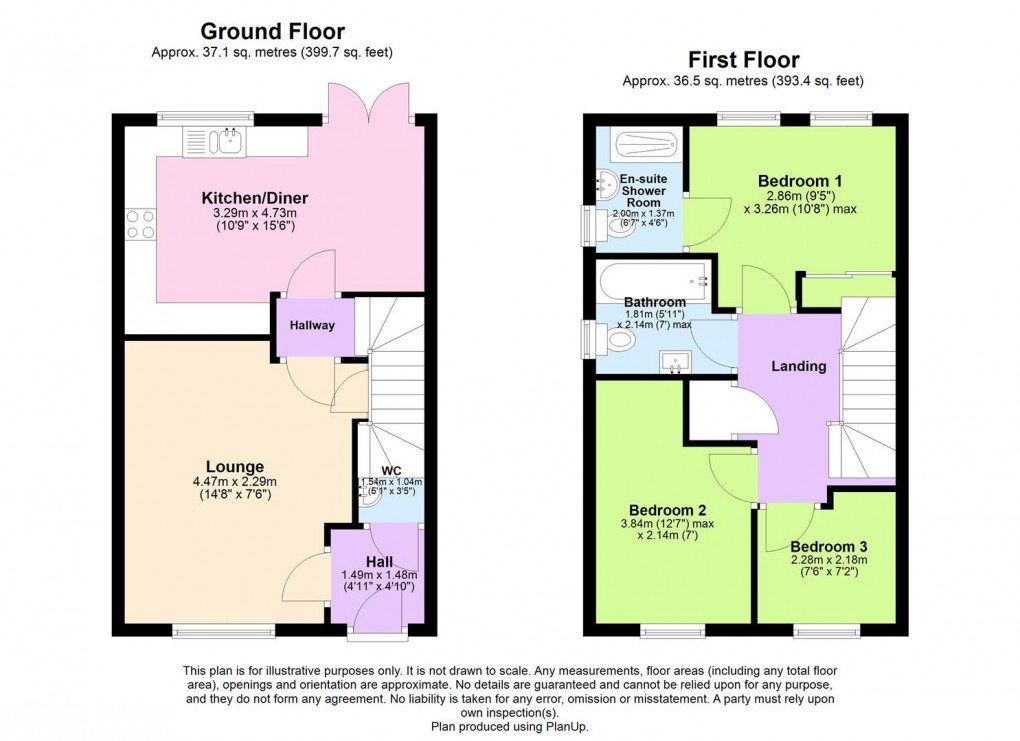 Floorplan for Ropeway, Bishops Itchington, Warwickshire, CV4