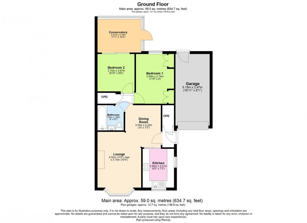 Floorplan for St. Wulstan Way, Southam