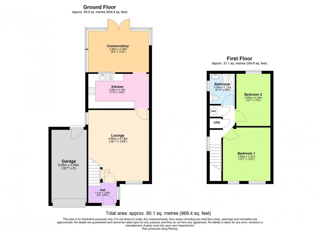 Floorplan for St. Wulstan Way, Southam