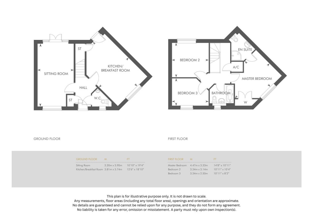 Floorplan for Marlow Green, Bishops Itchington, Southam