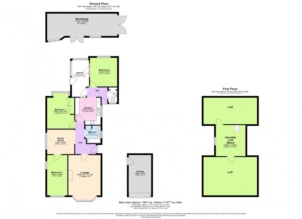 Floorplan for Pendicke Street, Southam