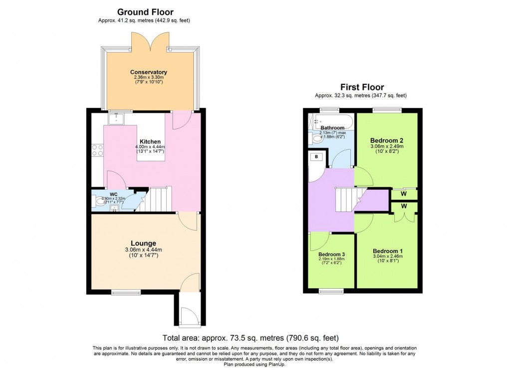 Floorplan for Ladbroke Road, Bishops Itchington, Southam