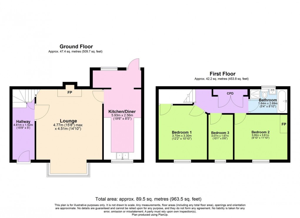 Floorplan for Pendicke Street
