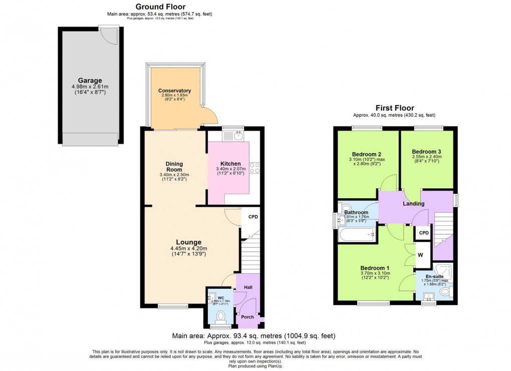 Floorplan for Aikman Green, Grandborough, Rugby