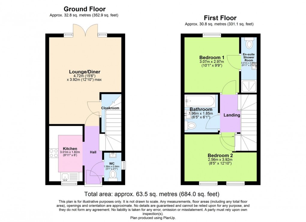 Floorplan for Barracuda Rise, Southam
