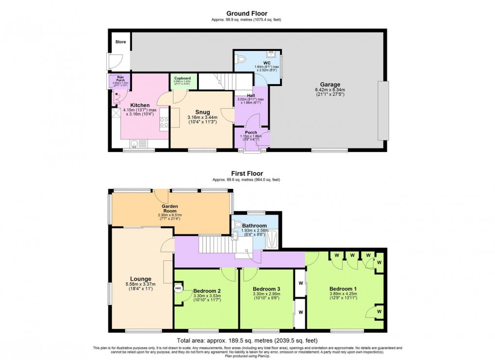 Floorplan for Hackwell Street, Napton, Southam