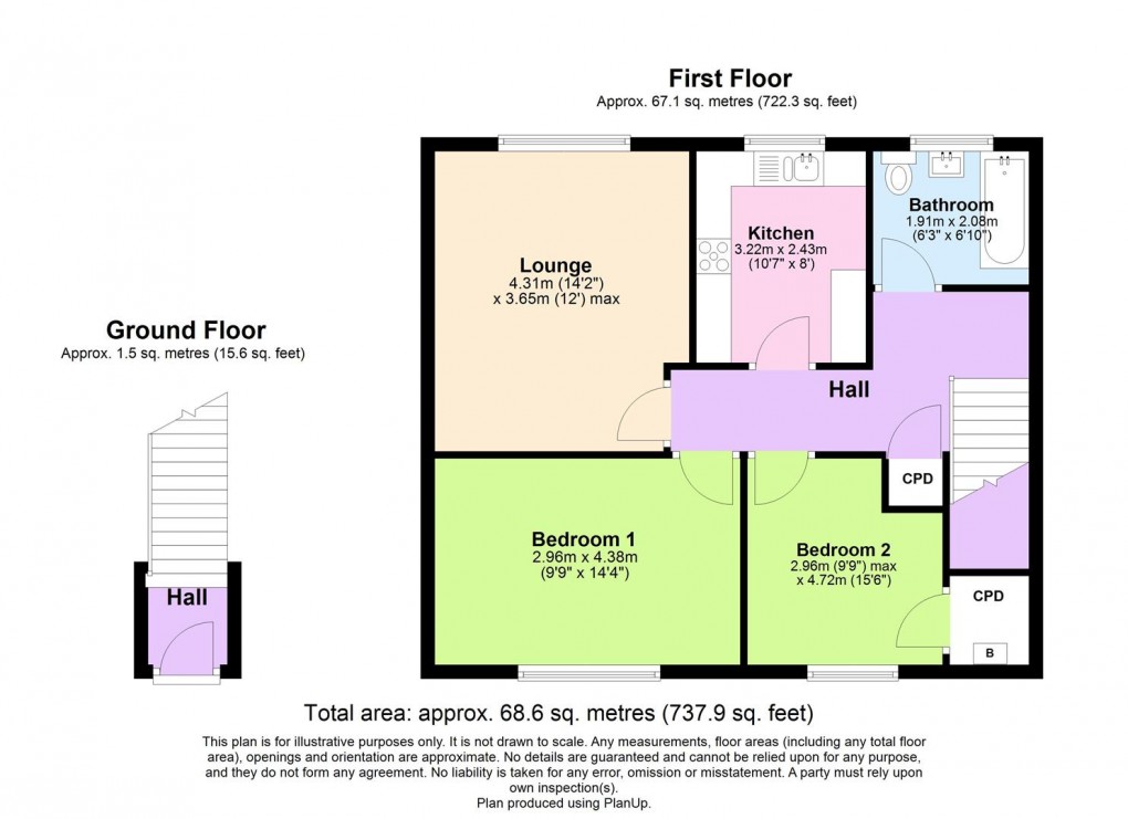 Floorplan for Sir Toby Belch Drive, Warwick Gates, Warwick