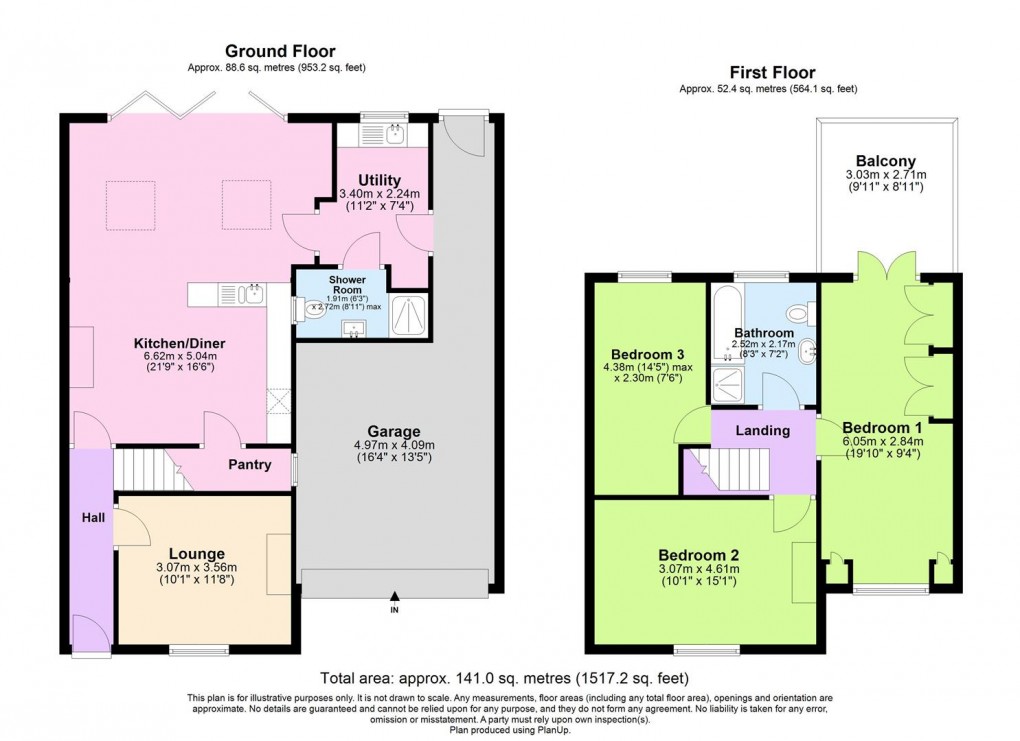 Floorplan for Pendicke Street, Southam