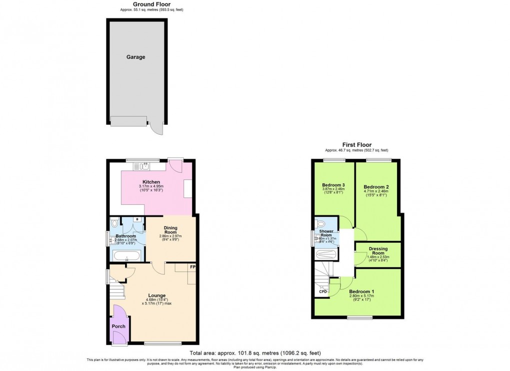Floorplan for Hambridge Road, Bishops Itchington, Southam
