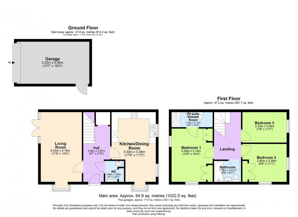 Floorplan for Scimitar Drive, Southam