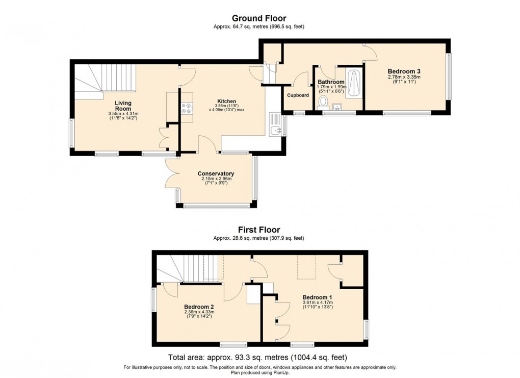 Floorplan for Townsend Lane, Upper Boddington, Daventry
