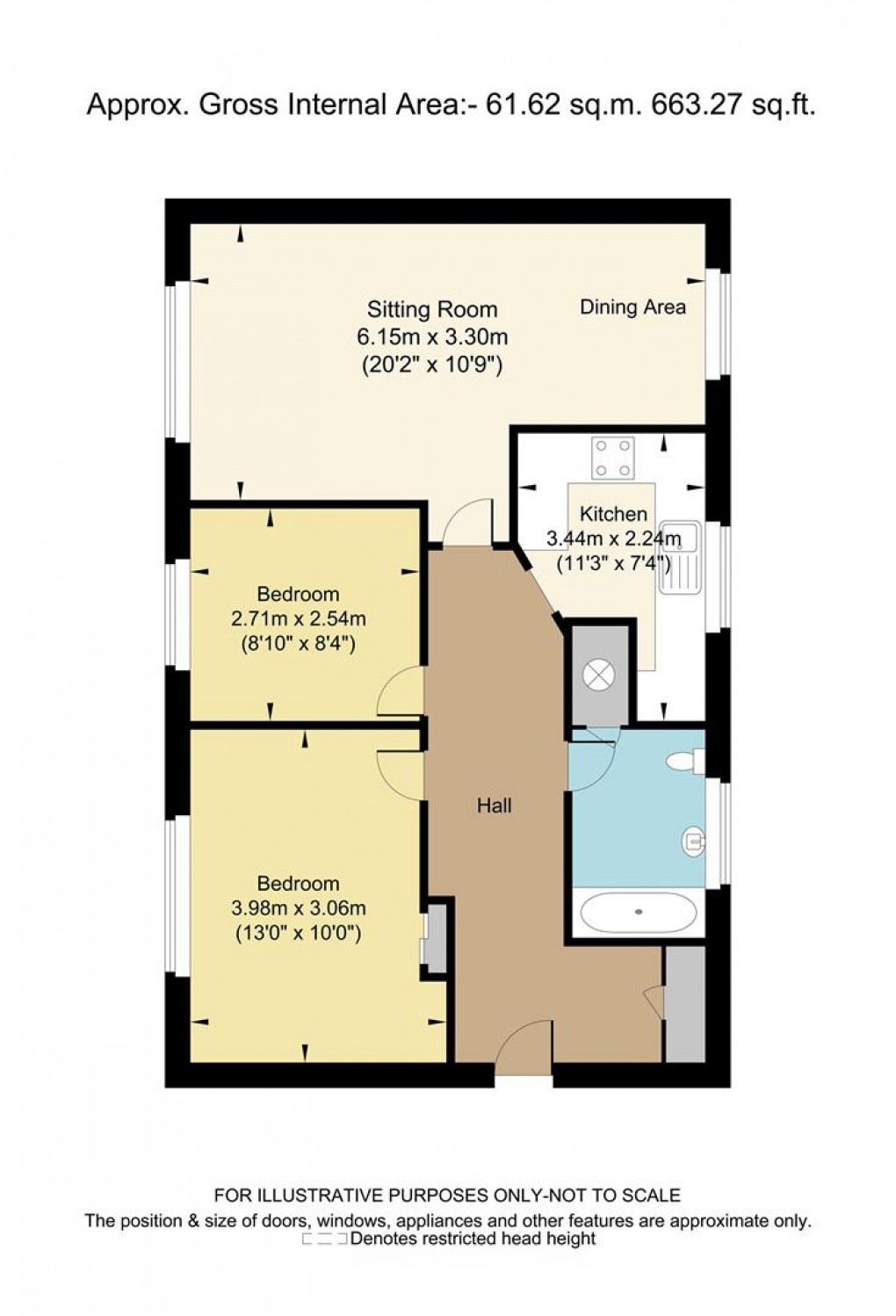 Floorplan for Willow Gardens, Southam