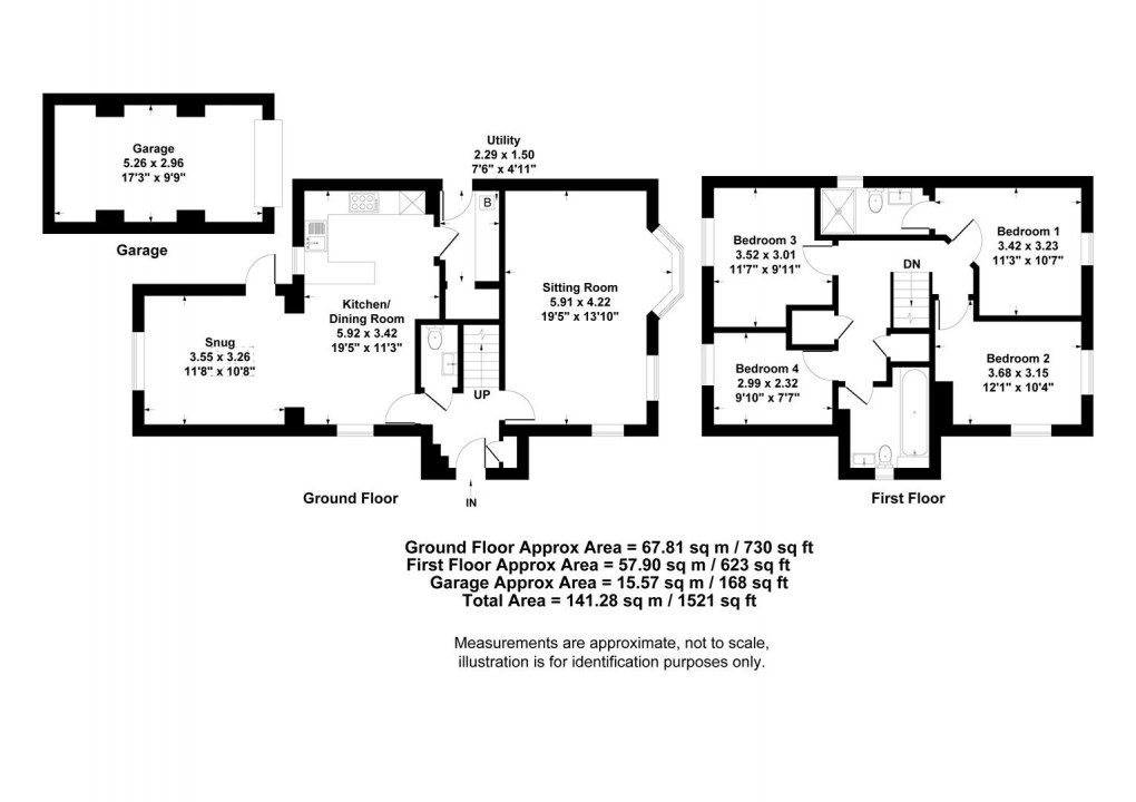 Floorplan for Stone Furlong, Long Itchington, Southam