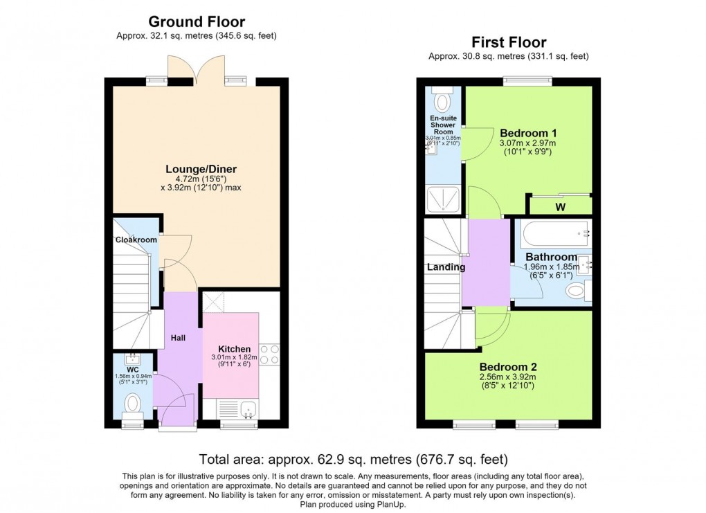 Floorplan for Barracuda Rise, Southam